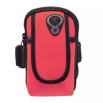 Sport Running Arm Pouch 5.5 inch in various colors for secure phone storage during workouts