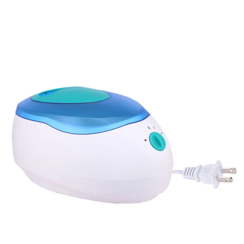 White professional wax heating instrument with 3000ML capacity pot and dual voltage operation