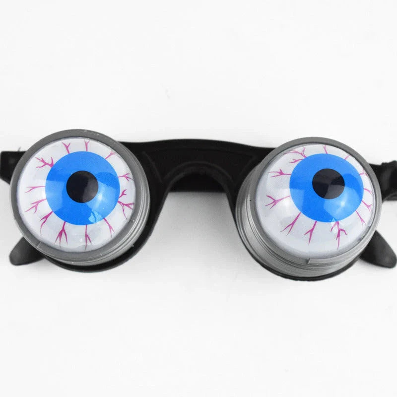 Stylish pet glasses with round lenses, thin frames, and bright colors to make your furry friend look their best