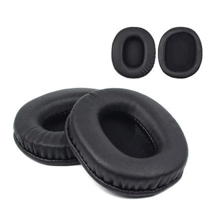 Black soft PU leather headphone covers for Sony 1R, set of 2 pieces for ear cup protection