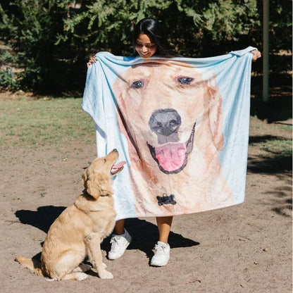 Personalized Cozy Flannel Blanket with Vibrant Cartoon Design and Soft, Warm Acrylic Fibers