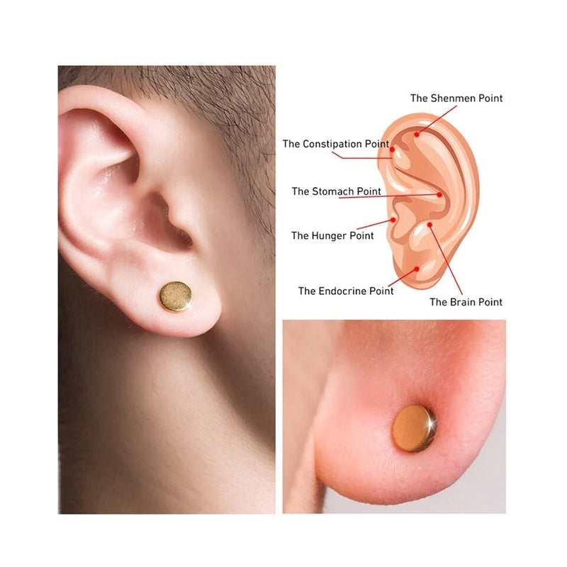 Hhomeenjoy Discreet Anti-Smoking Auricular Therapy Magnet