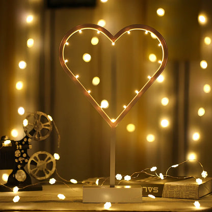 Battery-powered star night light with LED source and plastic shade for bedroom use, European style toggle switch