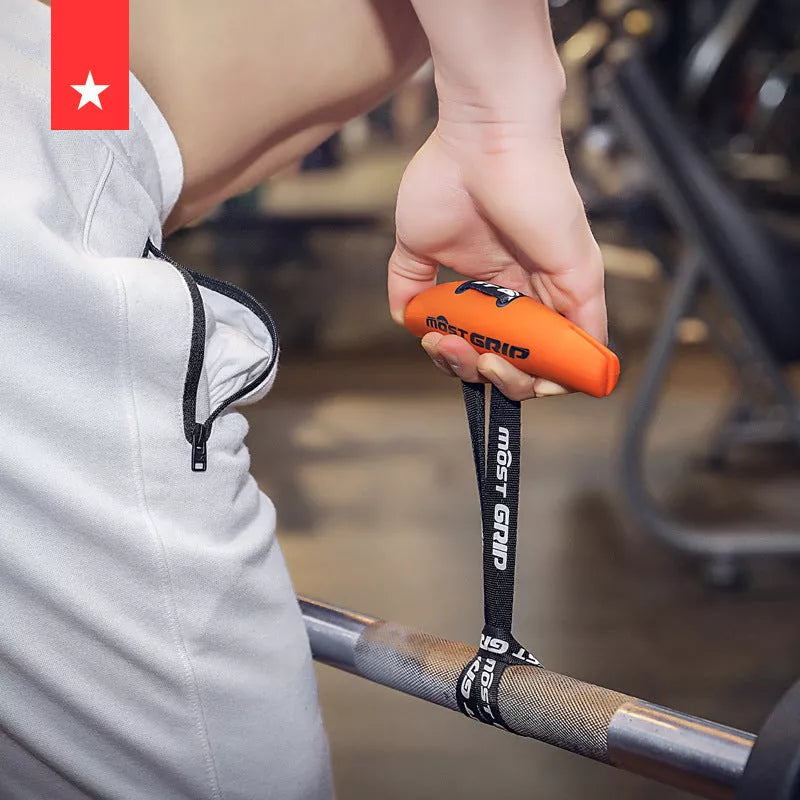 Nylon resistance band handles with 1-meter elastic rope for gym training