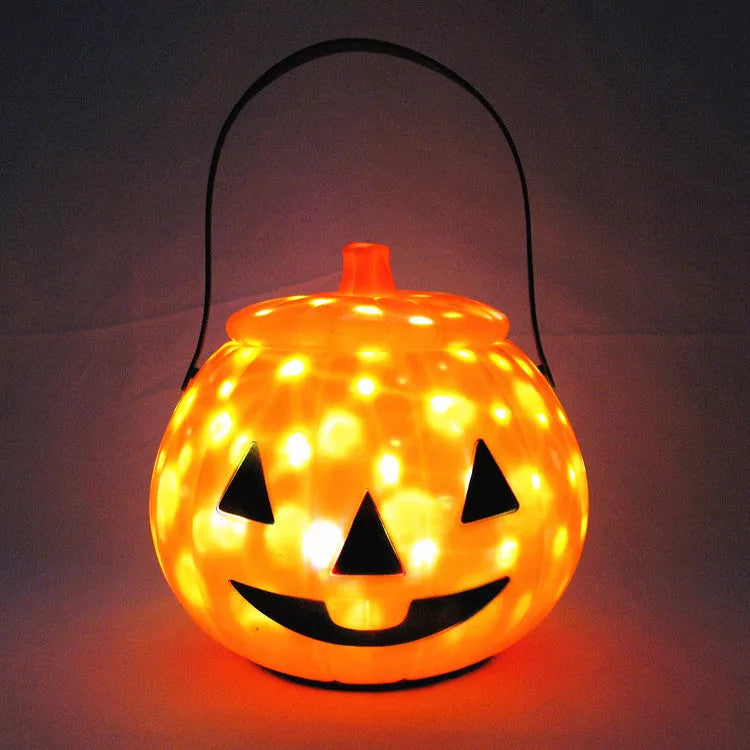 Halloween LED Sky Star Pumpkin Lamp for festive home and party decorations