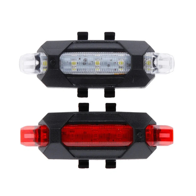 Rechargeable LED bike taillight with waterproof design and multiple lighting modes