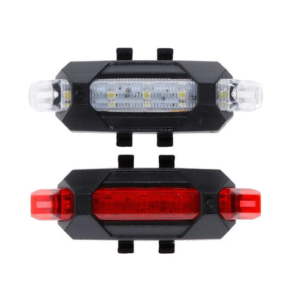 Rechargeable LED bike taillight with waterproof design and multiple lighting modes