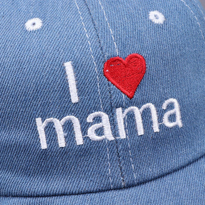 Embroidered baby sun hat in cotton with 46cm circumference for sun protection