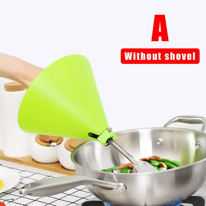 Stir-fried oil splash gloves with metal fittings for kitchen safety