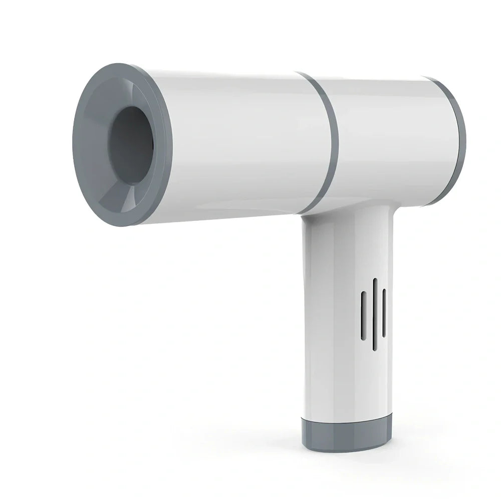 Black wireless handheld car vacuum cleaner with pistol grip design for vehicle interior cleaning