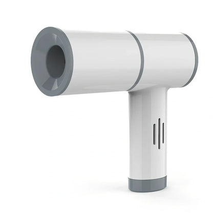 Black wireless handheld car vacuum cleaner with pistol grip design for vehicle interior cleaning