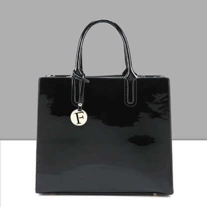 Versatile patent leather shoulder and crossbody handbags in a variety of classic and contemporary colors
