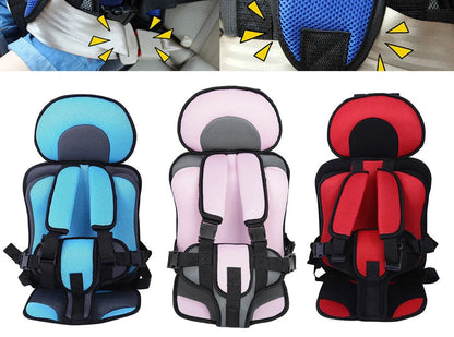 Premium Infant Car Seat with Adjustable Five-Point Harness, Breathable Mesh Fabrics, and Removable Cover for Comfort and Safety
