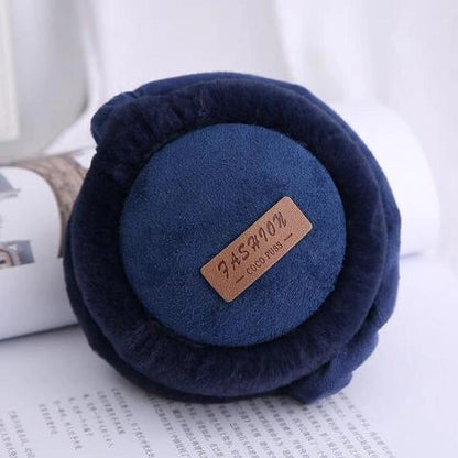 Bluetooth Earmuffs Headphones with warm plush lining for winter