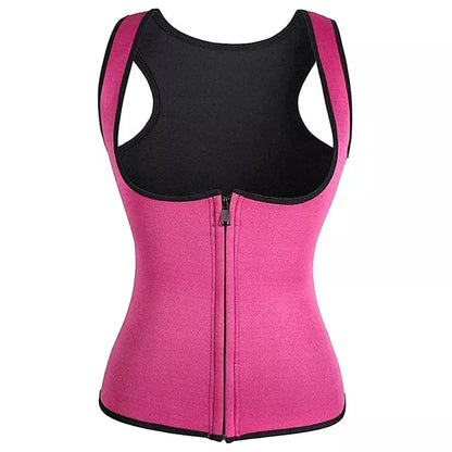 Neoprene zipper-style ladies body tummy court corset for yoga and fitness