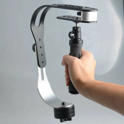 Handheld stabiliser mini cloud stand for mobile phone SLR DV GoPro video camera in black or gules