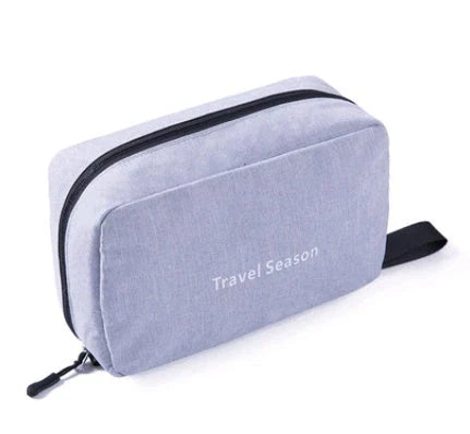Multipurpose Hanging Travel Organizer with Ample Storage Compartments and Convenient Hanging Hook