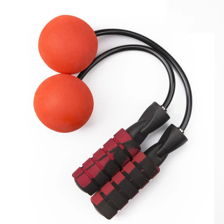 Creative Ropeless Adjustable Jump Rope with weighted EVA balls for effective workouts