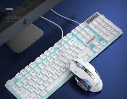 GOIIOG Jigou K803 wired USB keyboard in black matt with mechanical feel and multimedia keys
