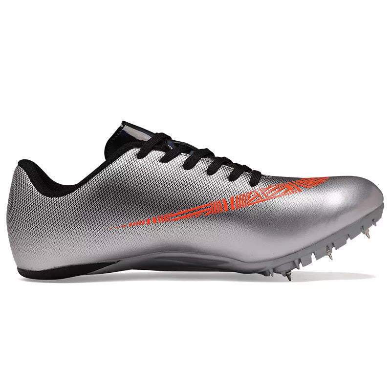 Unisex competition shoes with microfiber upper and TPU outsole for running and foot basket sports