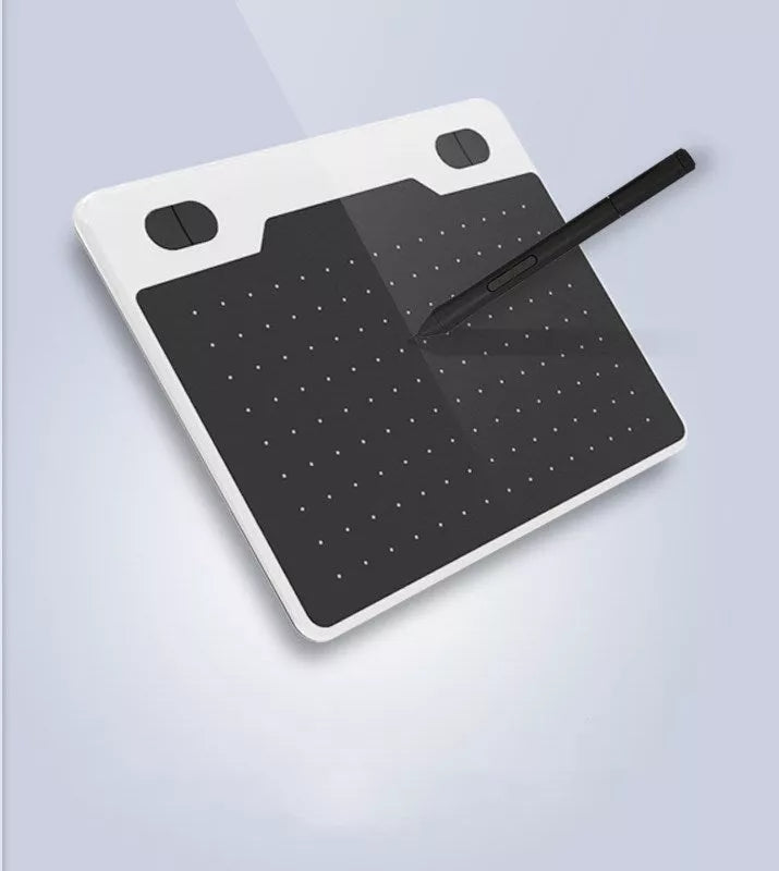 Ultralight graphic tablet with battery-free pen for Apple and other devices