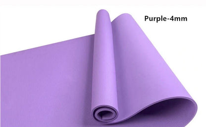 EVA Fitness Composite Yoga Mat in various colors with anti-slip surface