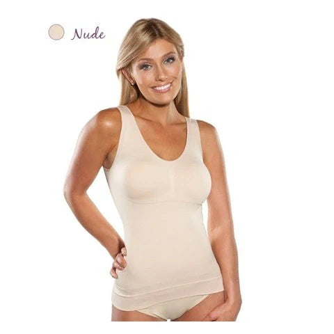 Sculpting Tank Top and Cami Set - Slim and smooth your figure with this versatile undergarment duo