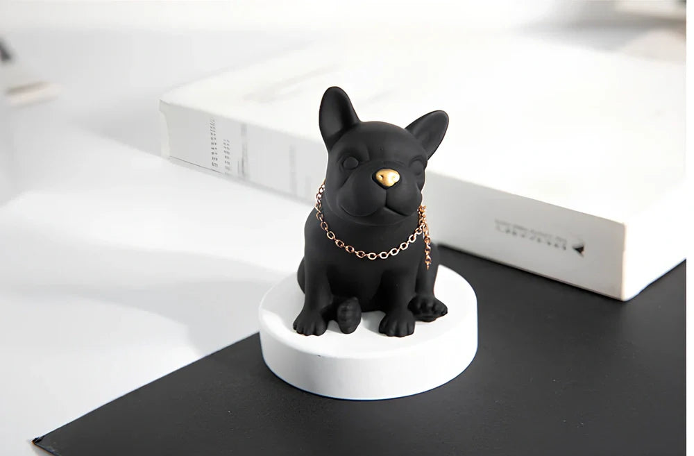 Car perfume aromatherapy decoration measuring 9.5cm × 7cm with mineral powder construction and essential oil