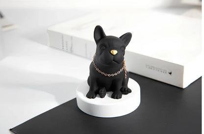 Car perfume aromatherapy decoration measuring 9.5cm × 7cm with mineral powder construction and essential oil