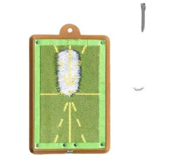 Portable Golf Swing Training Mat with directional detection for accurate swing analysis