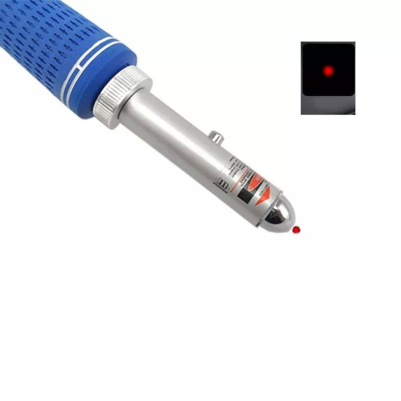 Golf Flat Laser Swing Assistant Trainer with metal body and laser feedback for swing correction