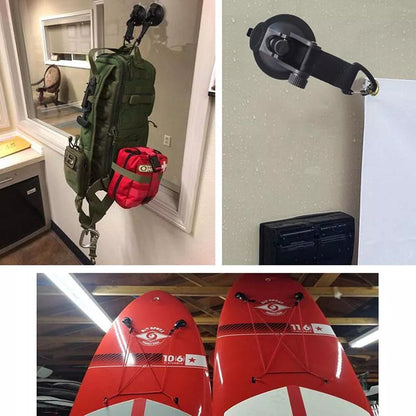 Outdoor car tent suction cup with high adhesion PU material for secure item placement