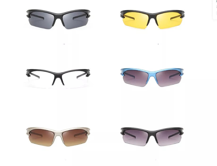 Outdoor sunglasses with UV400 protection in various colors