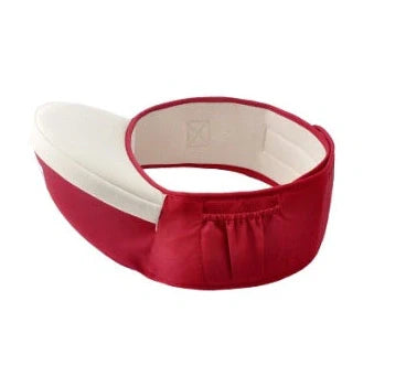 Baby sling waist seat carrier showing 15mm cushion and 25mm waist pad with anti-sliding design