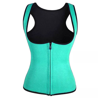 Neoprene zipper-style ladies body tummy court corset for yoga and fitness