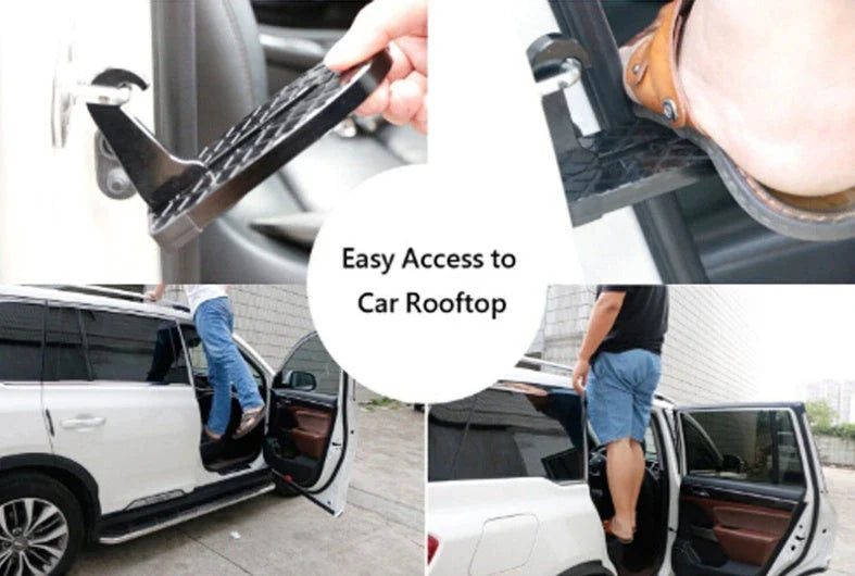 Car Assist Step - Aluminum Alloy Roof-Mounted Footpad for Convenient Car Entry and Exit