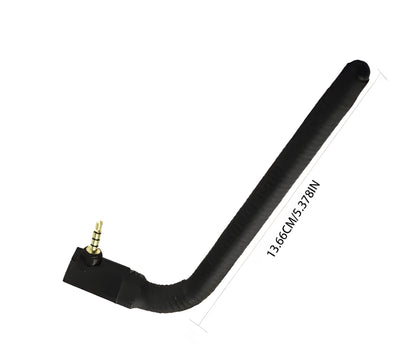 Mobile phone signal enhancement antenna with adsorption mount and connector options
