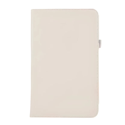 Litchi pattern imitation leather phone case in assorted colours including white, pink, red, and black.