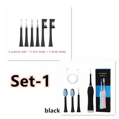 Multifunctional Electric Toothbrush with high-frequency vibration and adjustable speeds for effective dental care