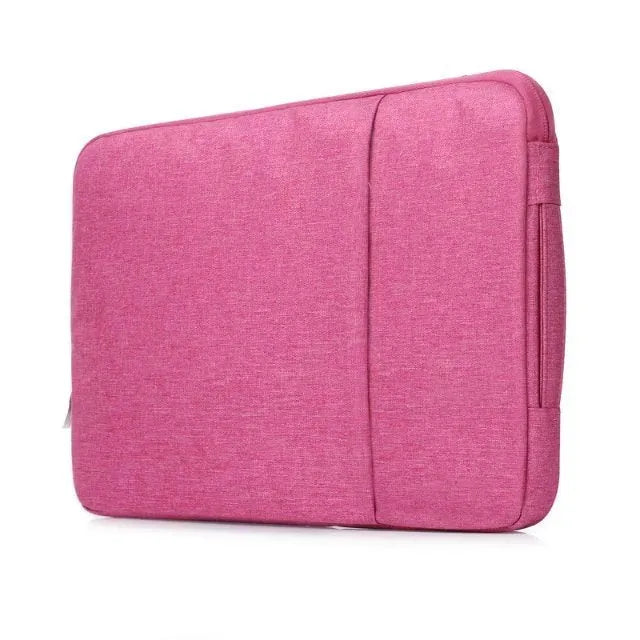 Canvas tablet case handbag in grey colour with thicken anti-fall protection for student Pro 12.9 devices