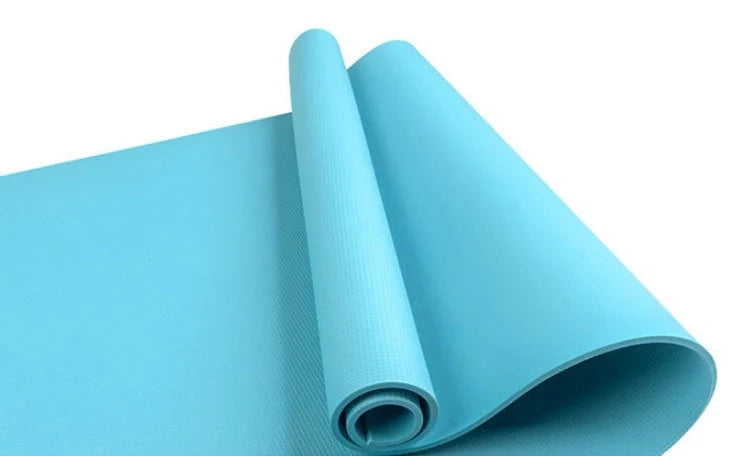 EVA Fitness Composite Yoga Mat in various colors with anti-slip surface