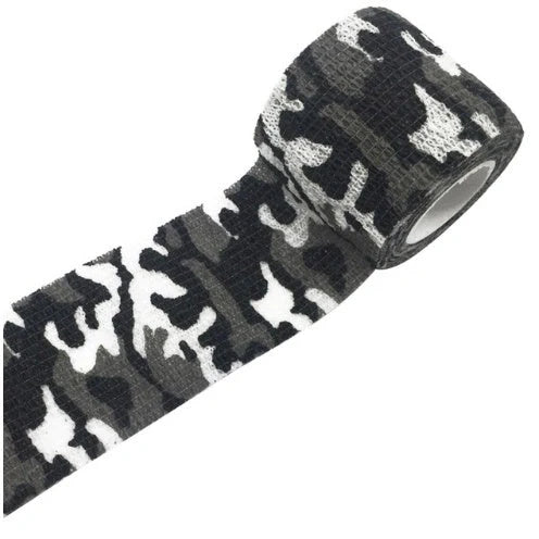 Camouflage Non-woven Elastic Bandage with self-adhesive feature for secure wound coverage