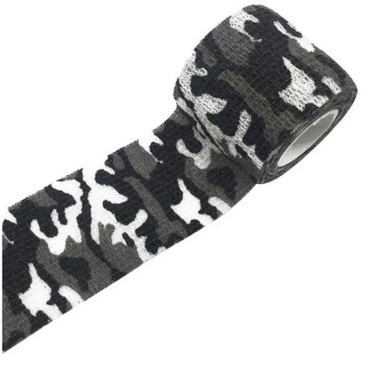 Camouflage Non-woven Elastic Bandage with self-adhesive feature for secure wound coverage