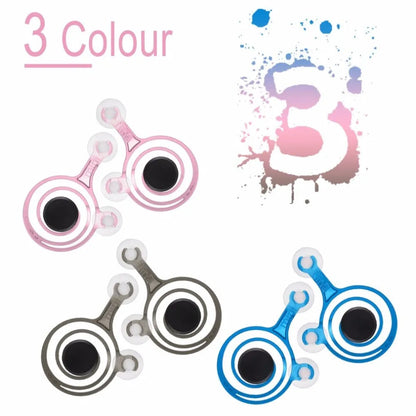 Universal mini joystick pair for mobile phones with 63x48x12mm dimensions and clear/black colour option