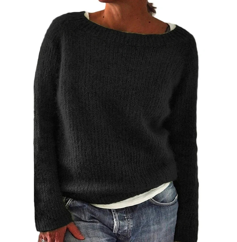 Cozy and stylish knit sweater in a variety of colors and sizes for casual wear