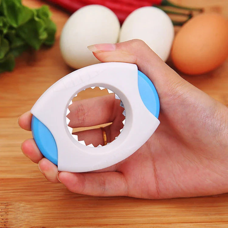 Premium Egg Cracker and Opener - Effortlessly Crack Eggs with Ease