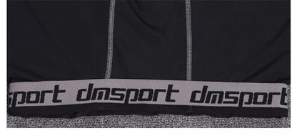 Men's thermal underwear set in black, ideal for winter warmth