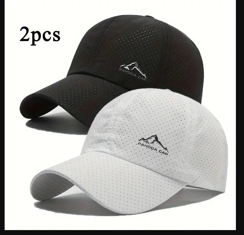 Korean-style adjustable baseball cap in dome crown design with polyester fabric for summer sun protection