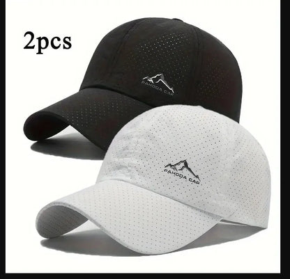Korean-style adjustable baseball cap in dome crown design with polyester fabric for summer sun protection