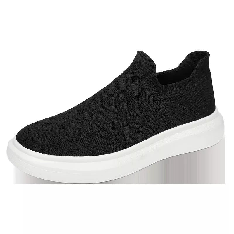 Men's solid color mesh sneakers in various sizes and colors